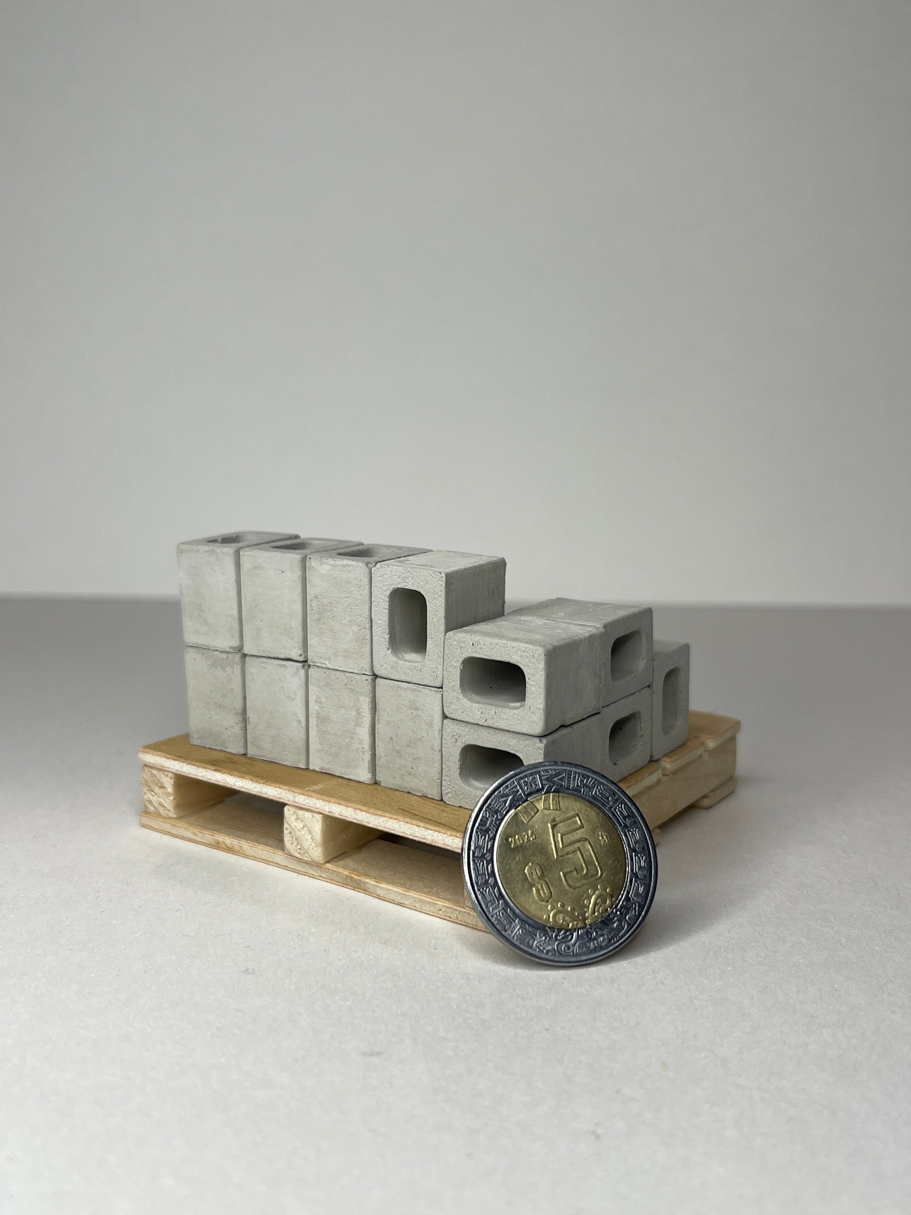 Mini Mitad de Bloque (20 piezas)