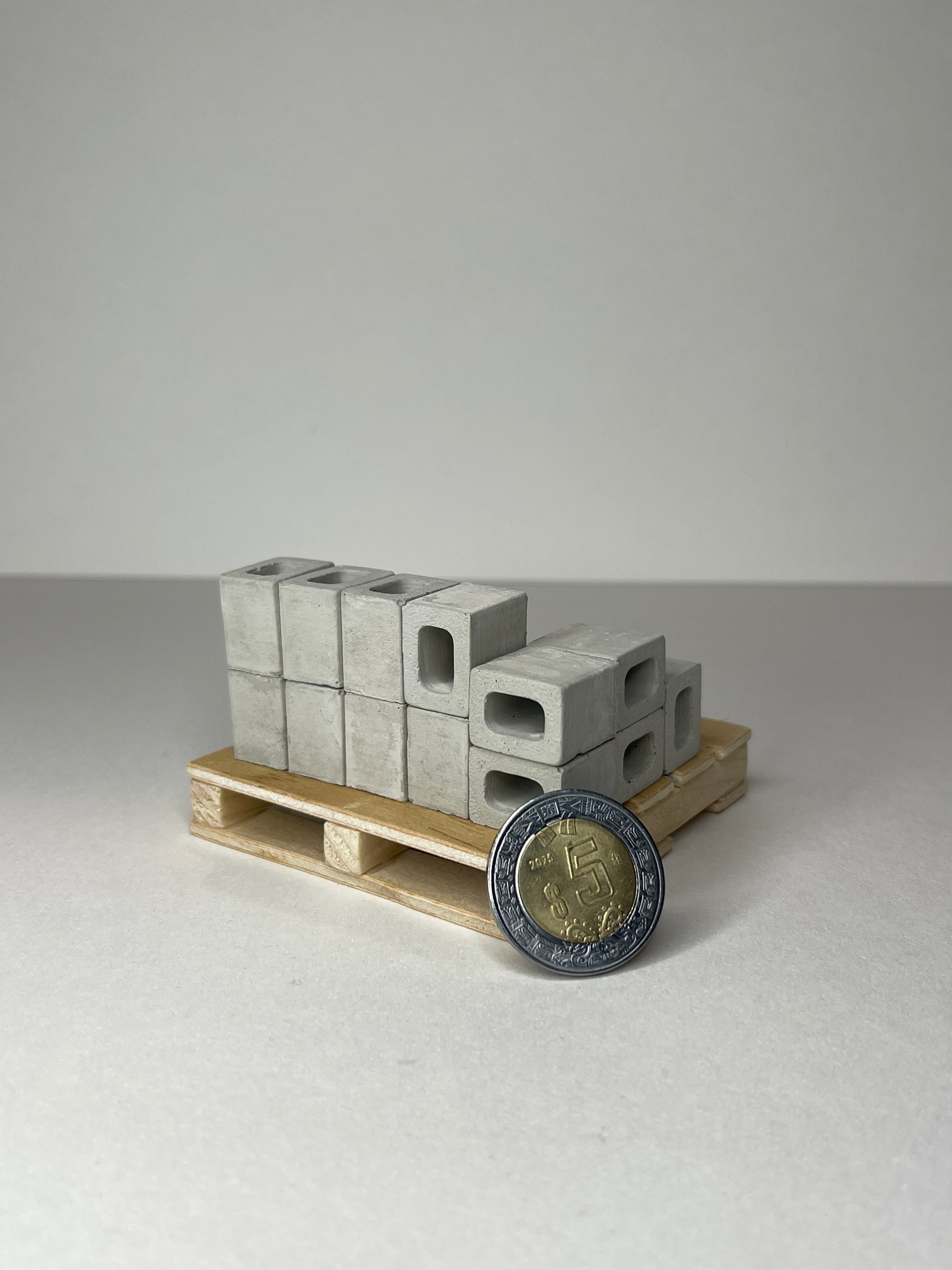 Mini Mitad de Bloque (20 piezas)